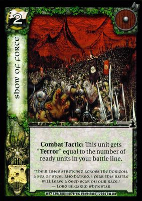 Show of Force